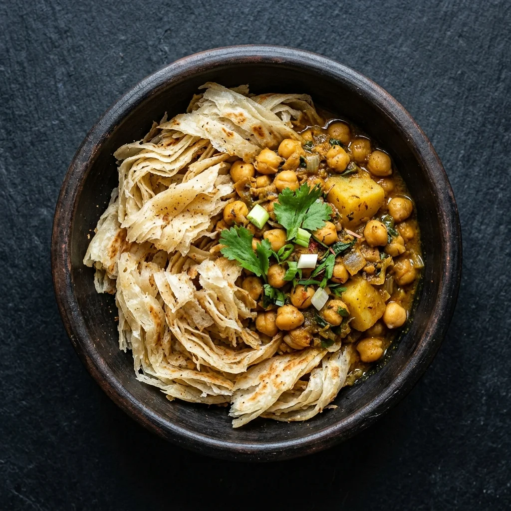 Buss-Up-Shut Roti Platter